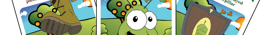 Kickin Your Caterpillar Cards